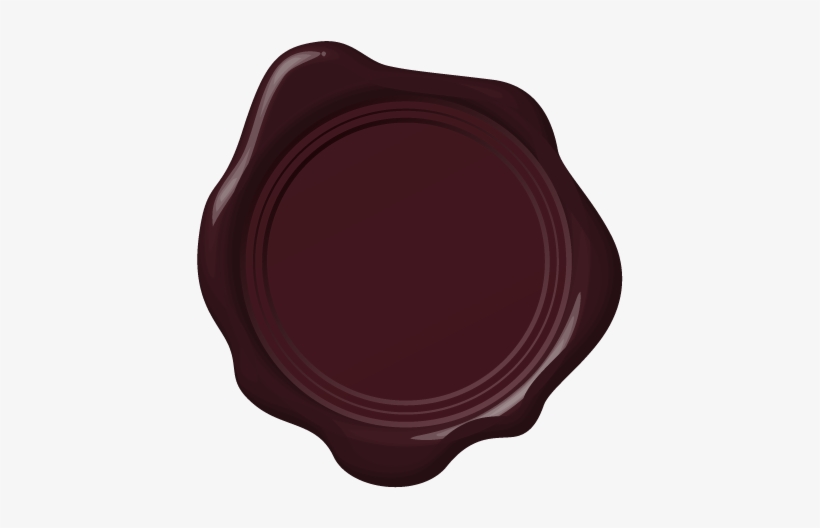 Chocolate Wax Seal - Circle, transparent png #2657992
