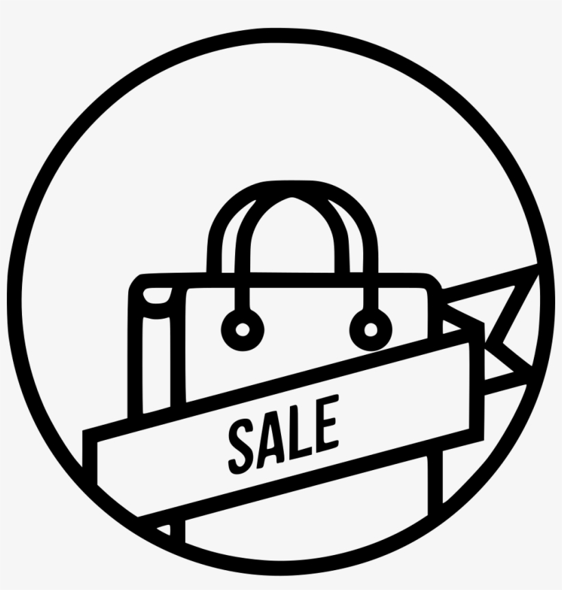 Sale Ribbon Carry Bag Cart Online Tag Label Comments - Label, transparent png #2658313