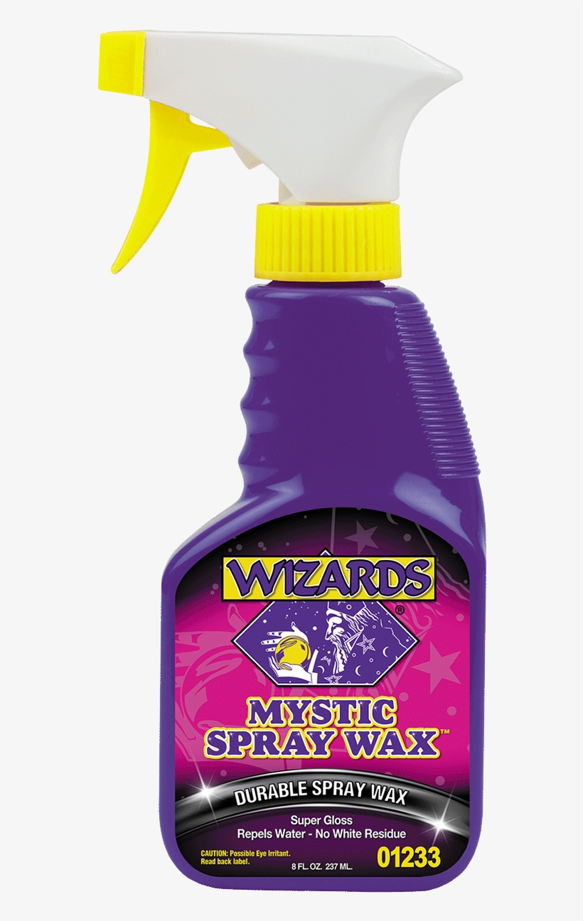 Mystic Spray Wax™, 8 Oz - Wizard 11011 Metal Polish 100ml, transparent png #2658315
