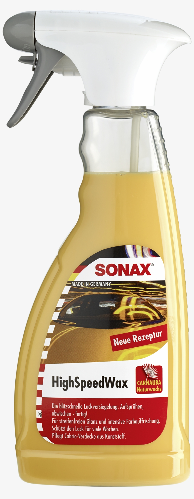 Sonax High Speed Wax, transparent png #2658493