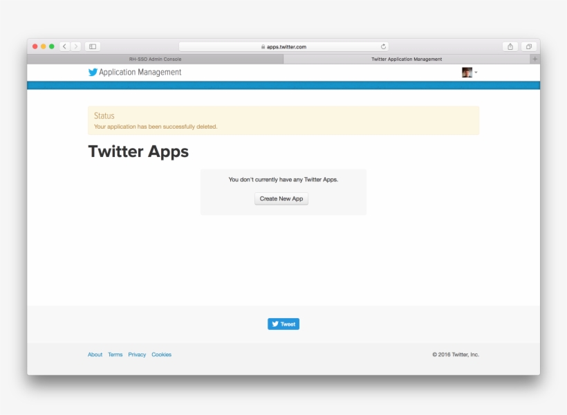 Twitter App Register - Twitter, transparent png #2658863