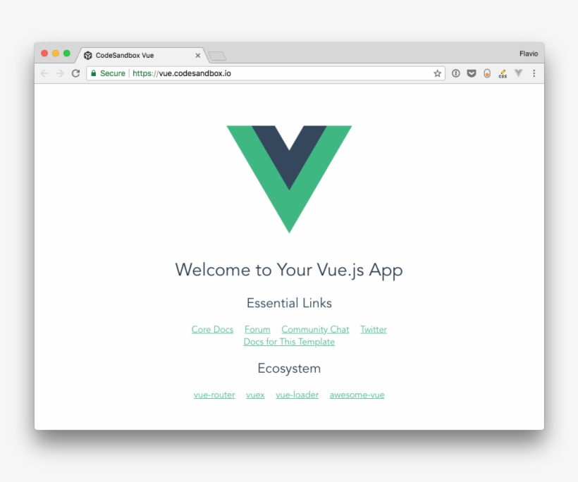 The Vue App - Vue Js Main Page, transparent png #2659351