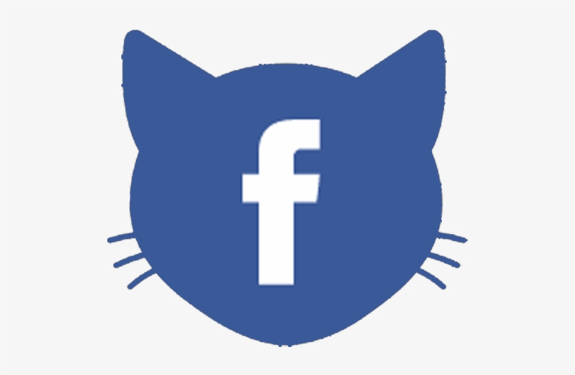 Follow Us Facebook - Cabeza De Gato Dibujo Png, transparent png #2659425