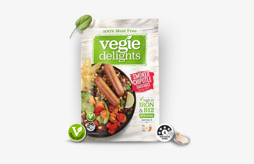 Health Star Rating 4 Stars - Vegie Delights Sausages, transparent png #2659788