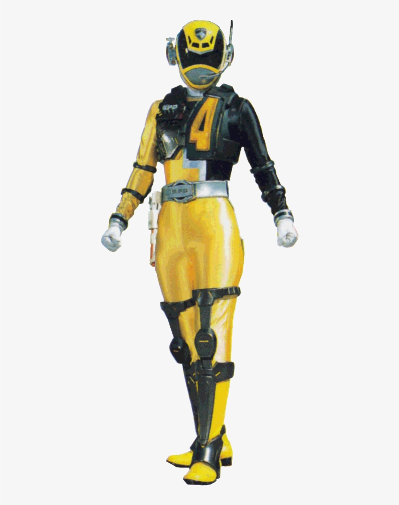 Deka Yellow Swat Neo - Power Rangers Spd Yellow Ranger Swat Mode, transparent png #2660486