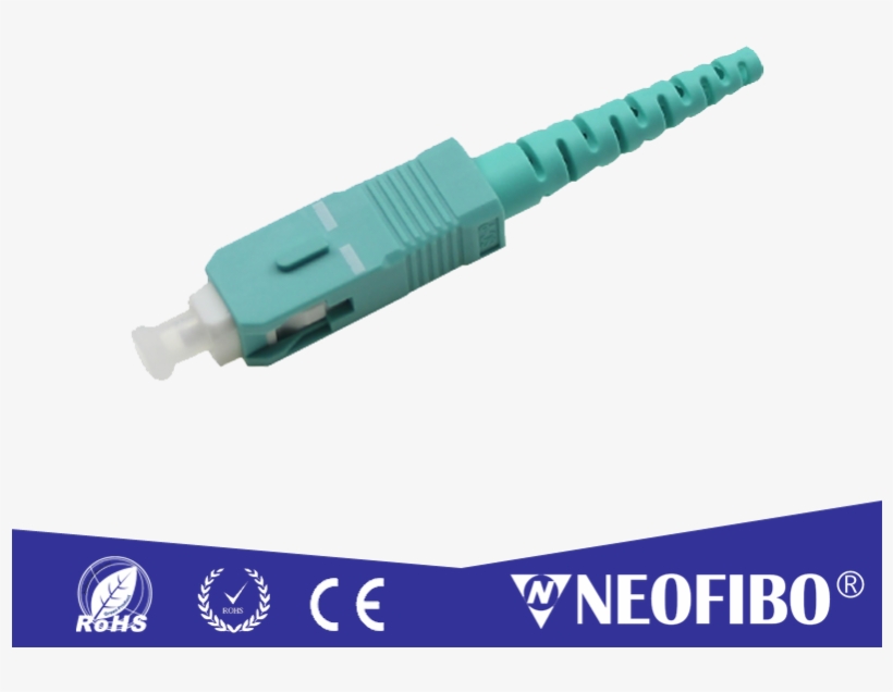 Sc Upc Connector - Sc Connector Aqua, transparent png #2660795