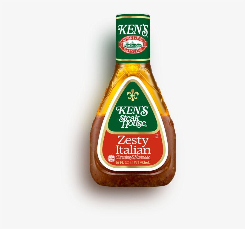 Zesty Italian Chicken Quesadillas - Kens Steak House Dressing, Balsamic With Honey - 16, transparent png #2661156