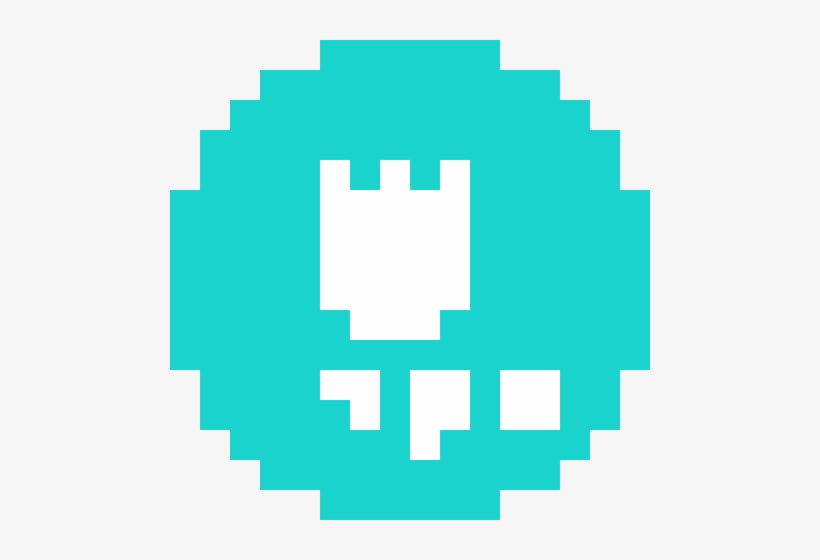 Upc Logo - Pixelated Coin, transparent png #2661158