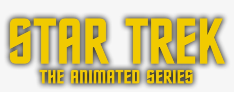 The Animated Series - Star Trek The Animated Series Logo, transparent png #2661455