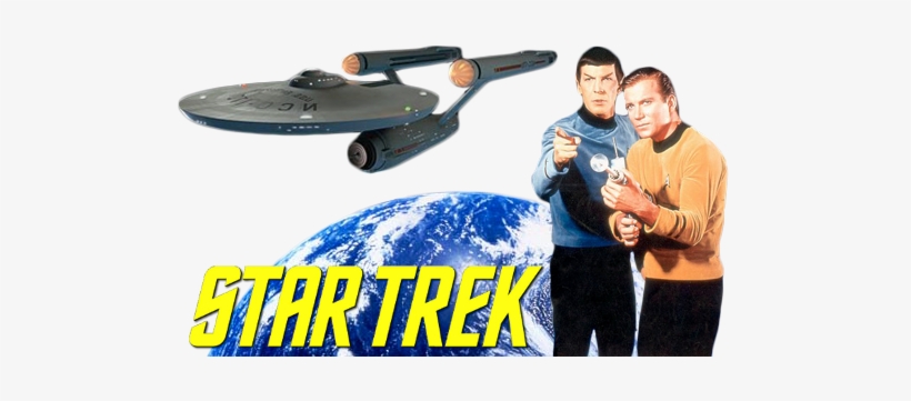 Star Trek Tv Show Image With Logo And Character - Best Of Star Trek Magazine 2, transparent png #2661477
