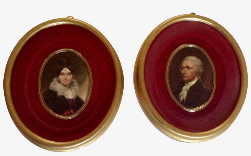 Alexander Hamilton And Marie Daffinger, Ernest Donnelly - Lithography, transparent png #2661545