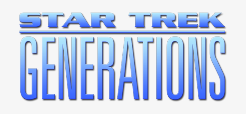 Star Trek Generations Logo, transparent png #2661563