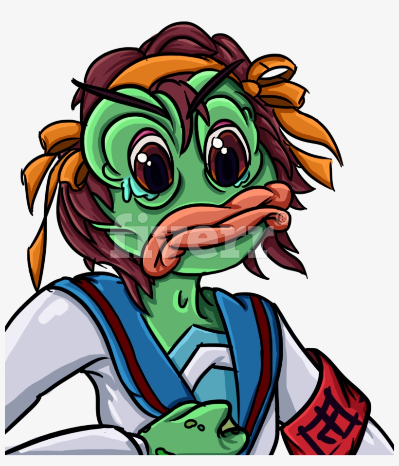 Draw A Custom Rare Pepe The Frog Dankboi Png Pepe The - Drawing, transparent png #2661649