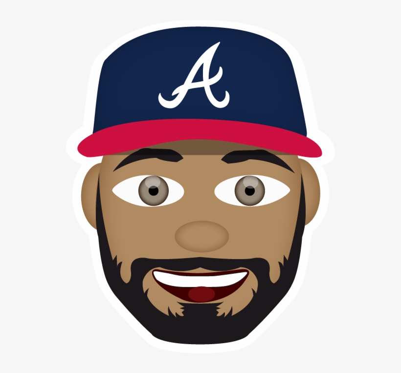 Atlanta Braves On Twitter - Atlanta Braves Logo Black, transparent png #2661895