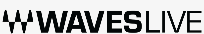 Download Waveslive Logo Black - Waves Audio, transparent png #2662170