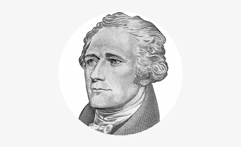 Hamilton - Alexander Hamilton, transparent png #2662339