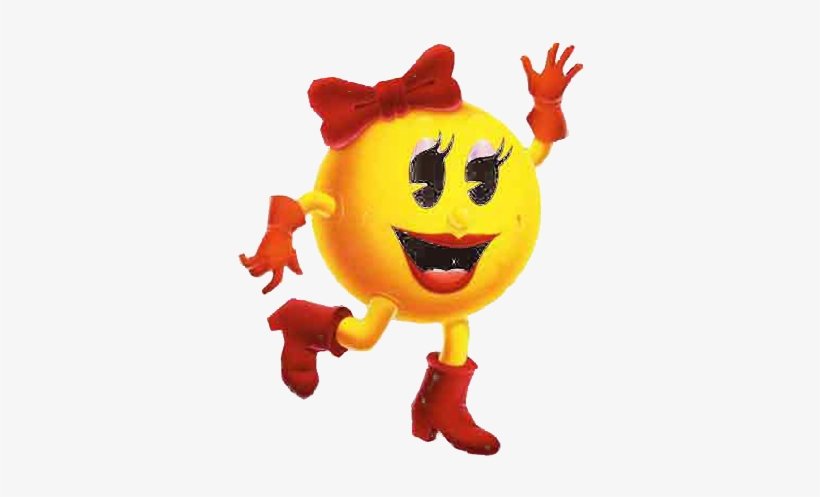 31 Mar - Ms Pac Man Render, transparent png #2662585