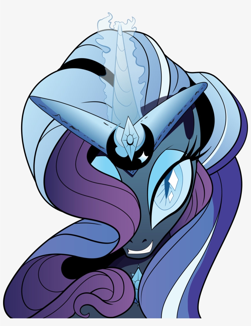 Nightmare Rarity By Refro82 - My Little Pony Rarity Bad, transparent png #2663341