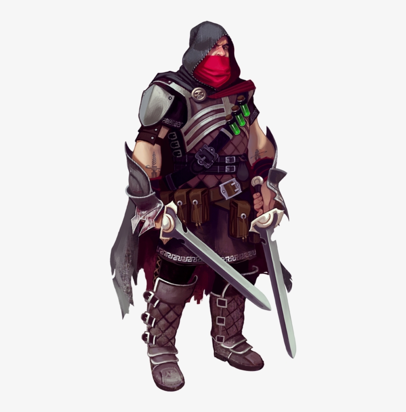 Rogue-final - Ronin Rpg Class, transparent png #2663387