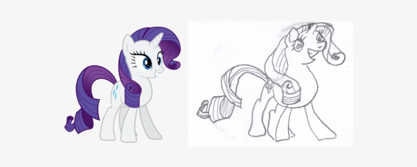 #1332080 - Artist - Aafh, Artist - Iphstich, Comparison, - Rarity, transparent png #2663426