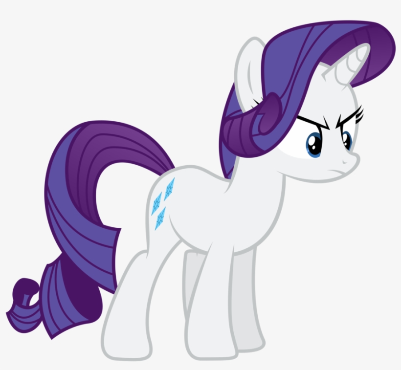 Rarity Transparent Image - Rarity Friendship Is Magic, transparent png #2663640