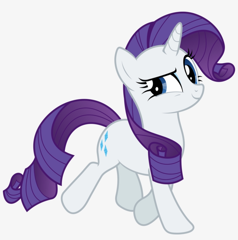 Rarity Walking Forward - My Little Pony Rarity Walking, transparent png #2663681