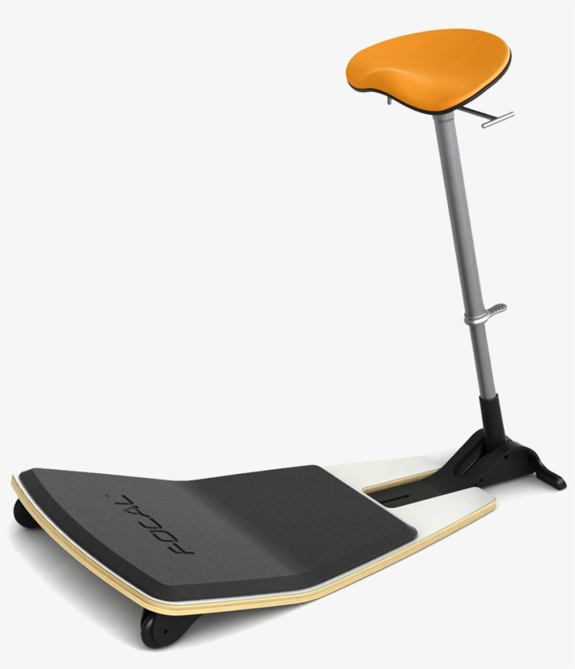 Locus Learning Seat By Focal Upright Citrus With Black - Erhonomic Stool, transparent png #2663683