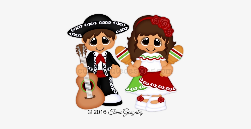 Png Free Cinco De Mayo Clipart Fiesta Mexicana - Imagenes De Muñequitos Para Fiestas Patrias De Mexico, transparent png #2664126