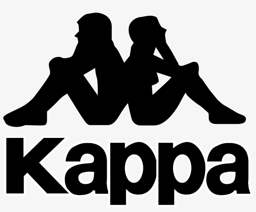 Kappa Logo Black And White - Kappa Logo, transparent png #2664241