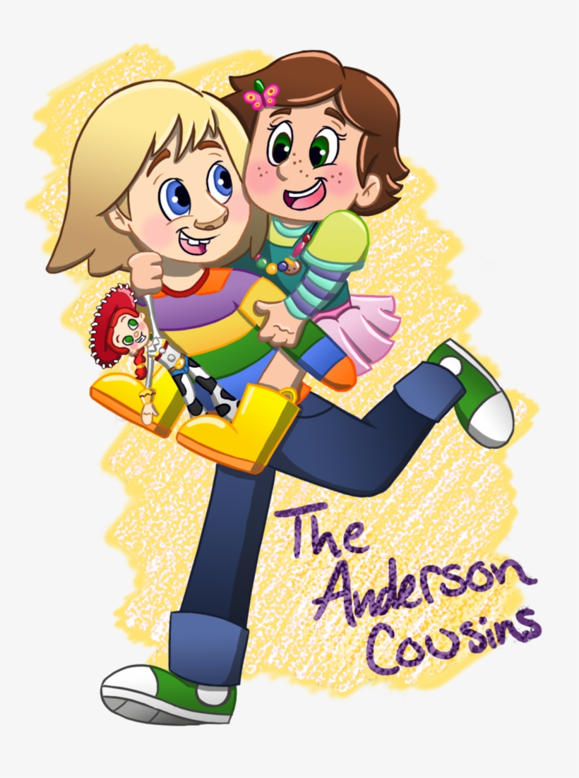 The Anderson Cousins By Phantomphoenix4 On Deviantart - Riley Anderson Fan Art, transparent png #2664289