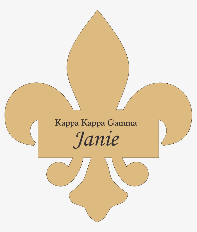Kappa Kappa Gamma Sorority Name Tags - Badge, transparent png #2664782