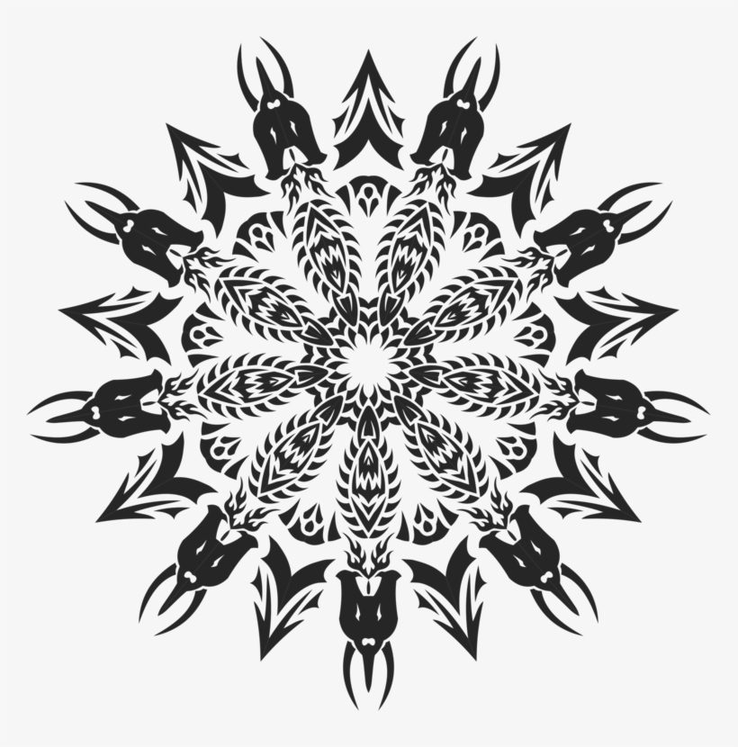 Mandala Tribe Chakra Visual Arts - Tribal Png, transparent png #2665082