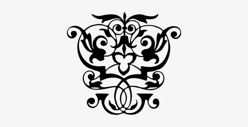 Flower Line Art Leaf - Portable Network Graphics, transparent png #2665186