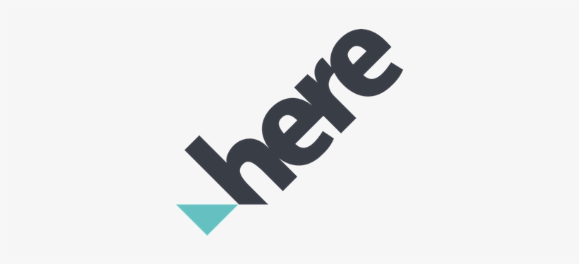 In Association With - Here Technologies Logo, transparent png #2665368