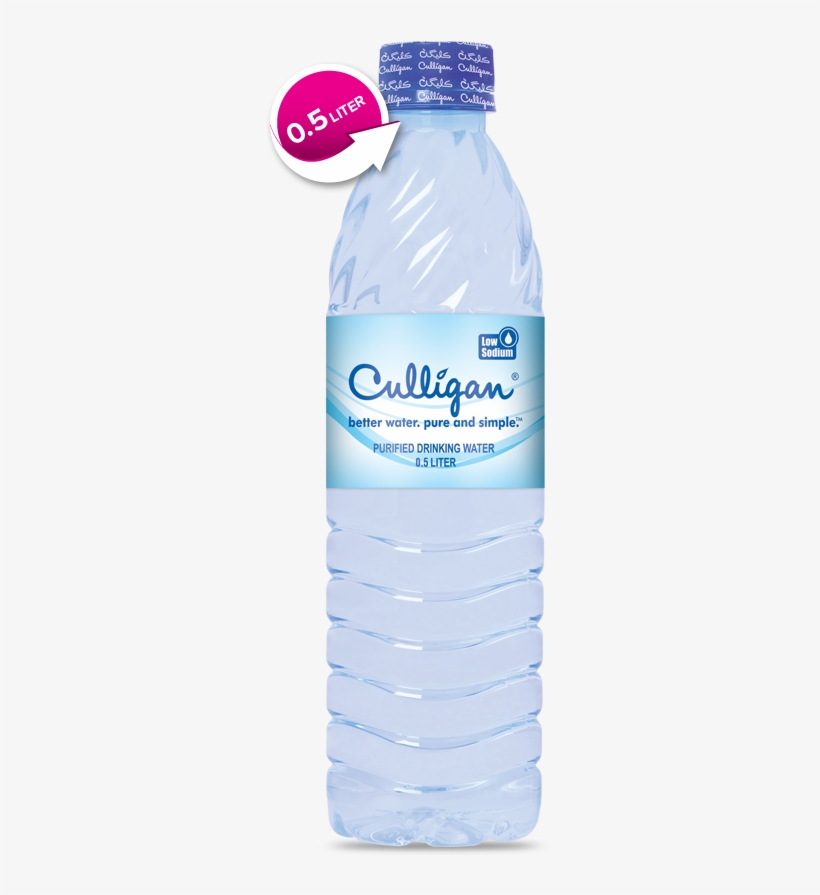 5 Liters Bottle - 0.5 Liter Water Bottle, transparent png #2665487