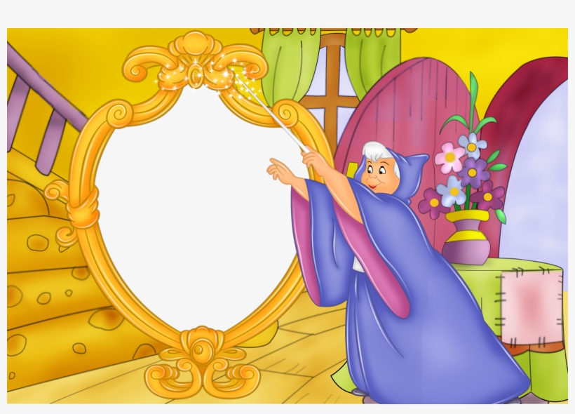 Fairies Clipart Frame, transparent png #2665787