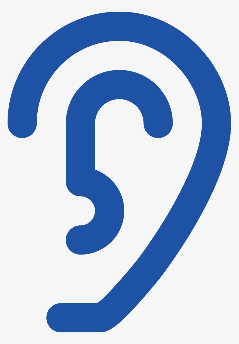 Compliance - Blue Ear Icon Png, transparent png #2665806
