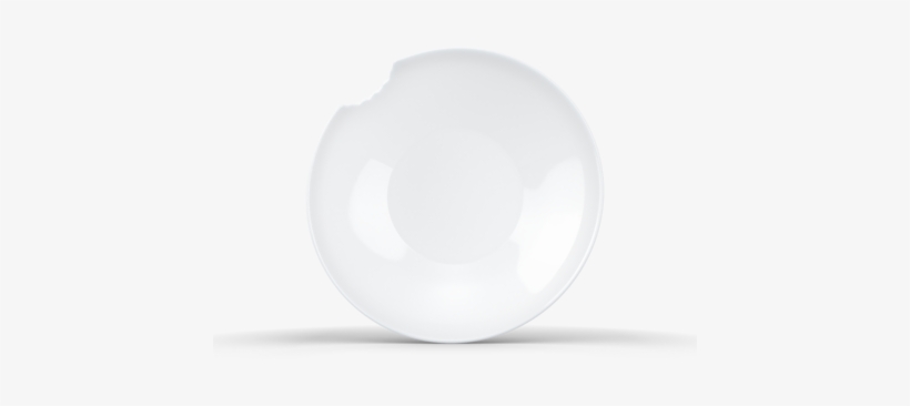Small Deep Plates With Bite, - Plate, transparent png #2666229