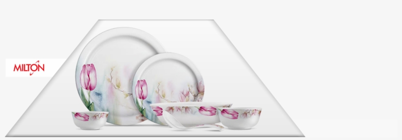 A Splendid Collection Of Dinnerware - Milton Crockery, transparent png #2666392