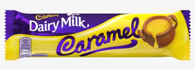 More Views - Cadbury Dairy Milk Caramel 45g, transparent png #2666635