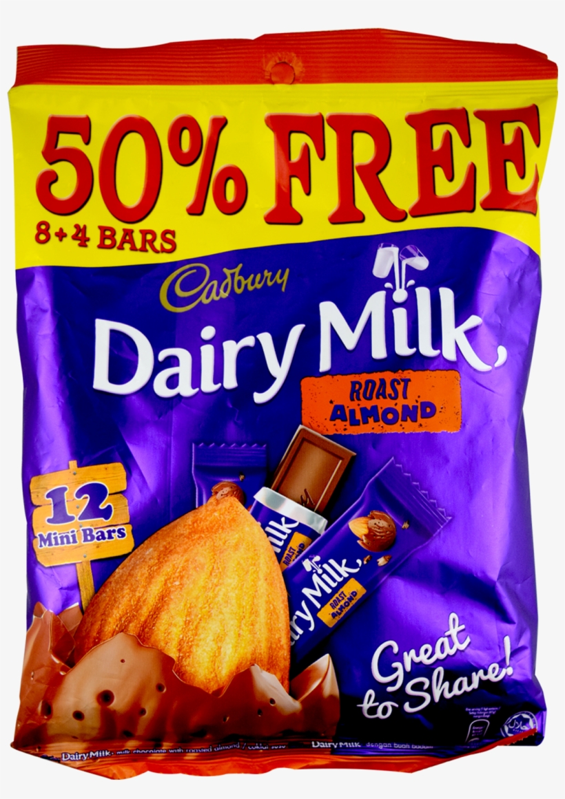 Cadbury Dairy Milk Crunchie Bit Chocolate Bar 200g Free Transparent