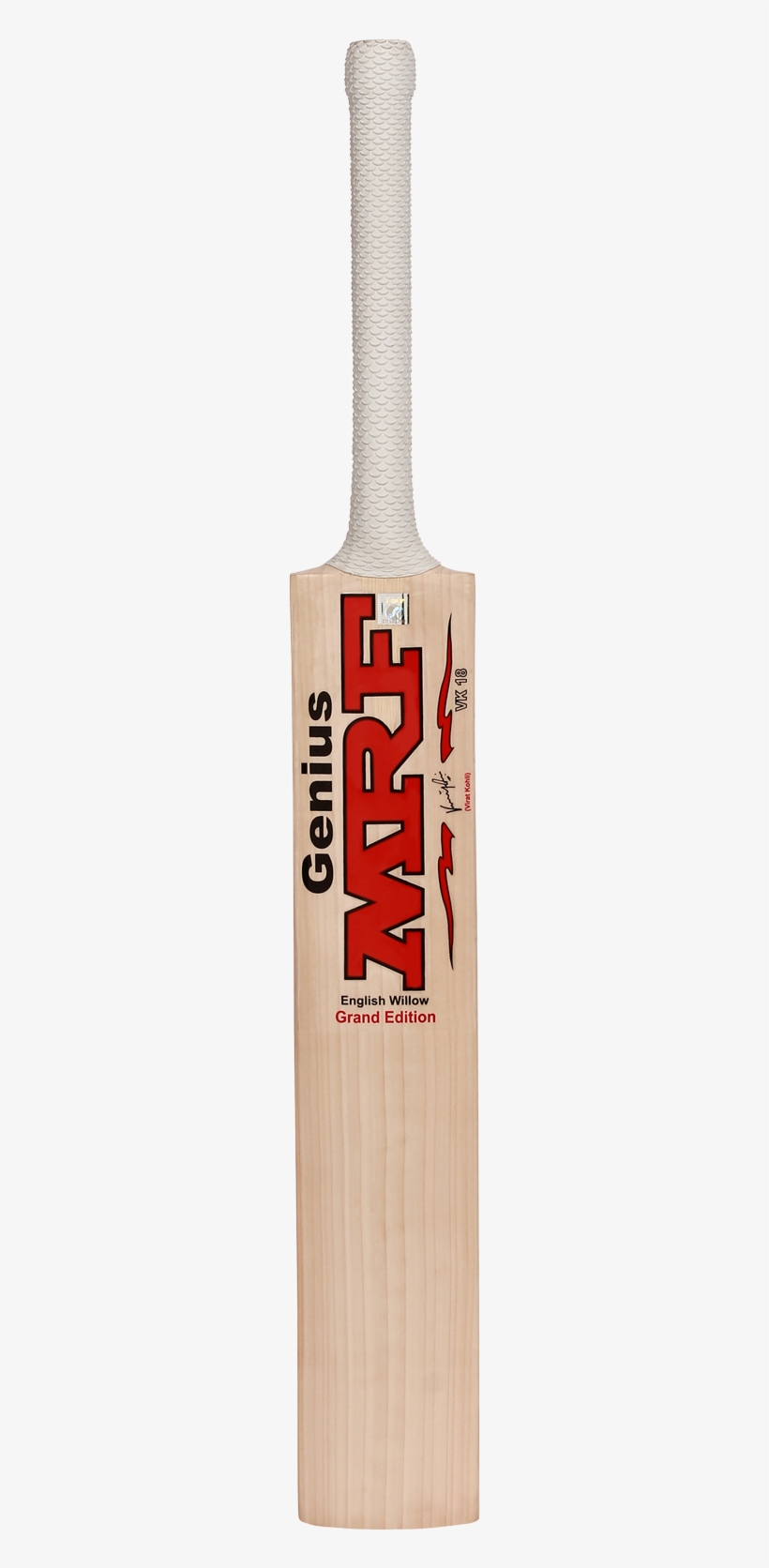 Virat Kohli - Mrf English Willow Cricket Bat, Grade 1, transparent png #2667575