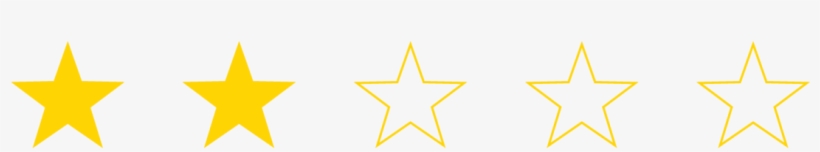 Star Rating 02 - 3 And Half Stars, transparent png #2667643