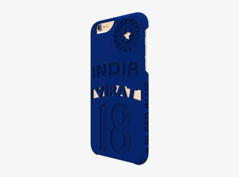 Jet Blue Virat Case For Iphone 6 Gold Left View - Iphone, transparent png #2667738