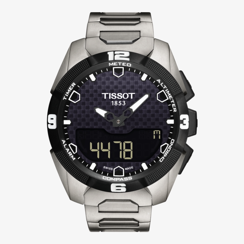 T0914204405100 - Tissot T-touch T091.420.44.051.00, transparent png #2667797