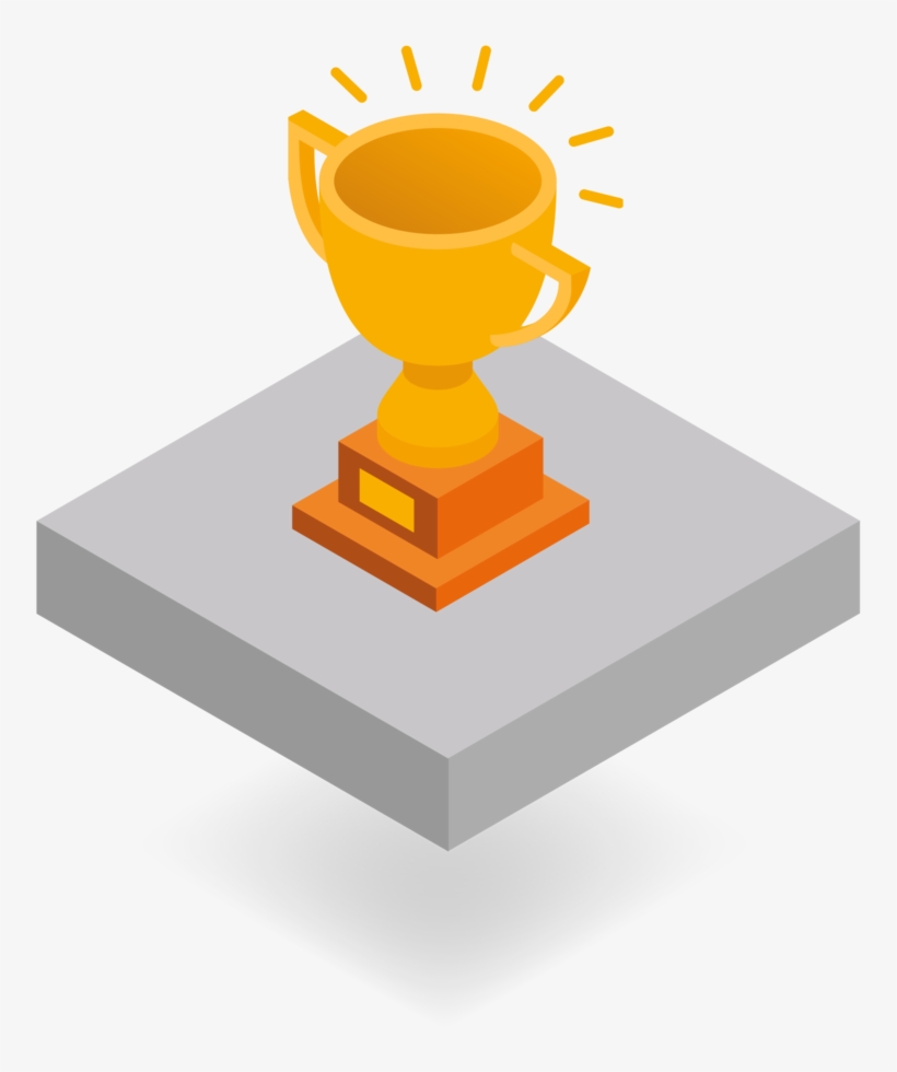 Awards 3d Image - Trophy, transparent png #2668432