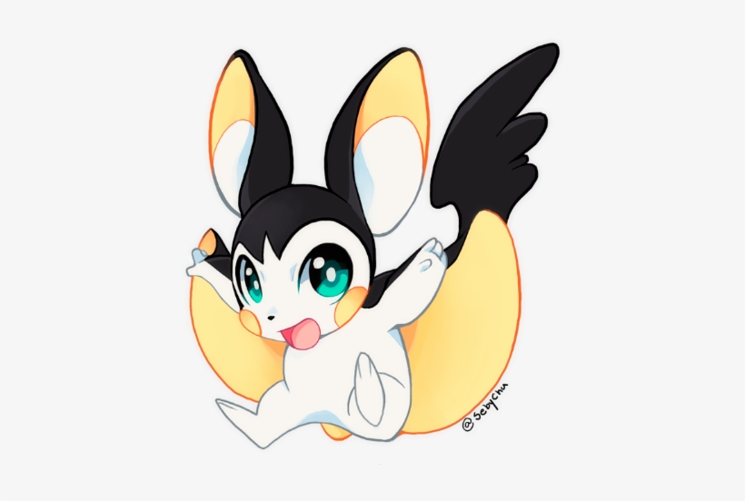 Emolga For The Twitterdex Join It - Cartoon - Free Transparent PNG ...