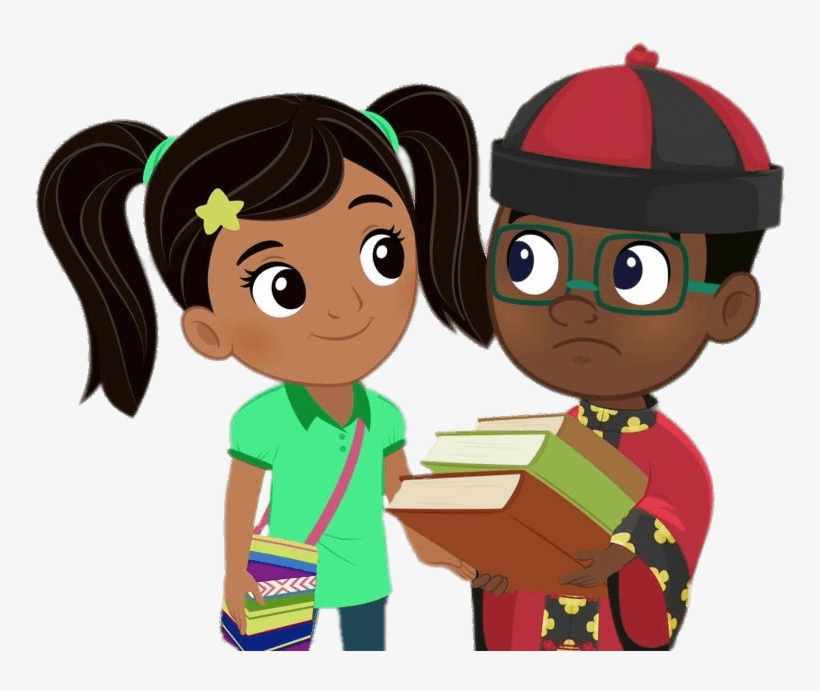 Nina And A Friend Png - Nina's World - Season 2, transparent png #2669222