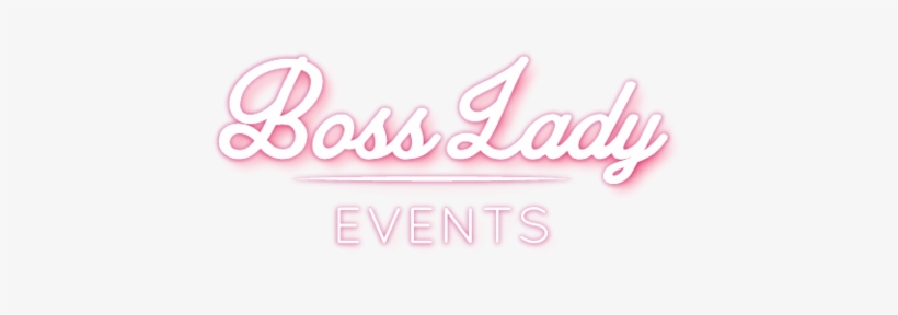 Bl White Pink Logo Web - Calligraphy, transparent png #2669682