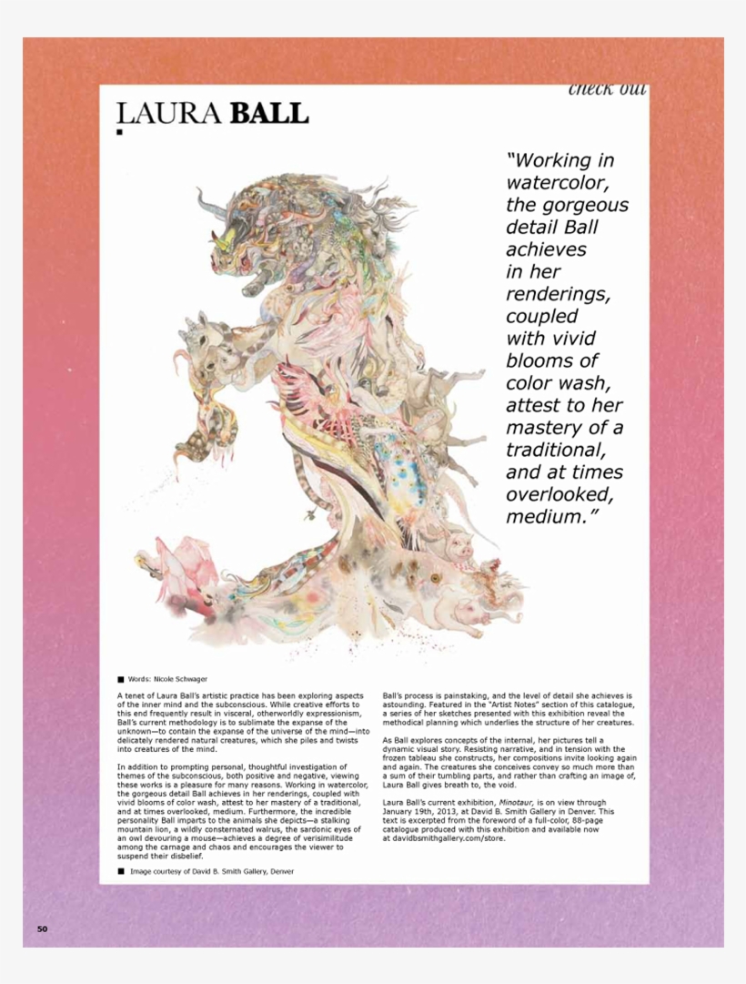 This Bl Sss Magazine&nbsp - David B. Smith Gallery, transparent png #2669814